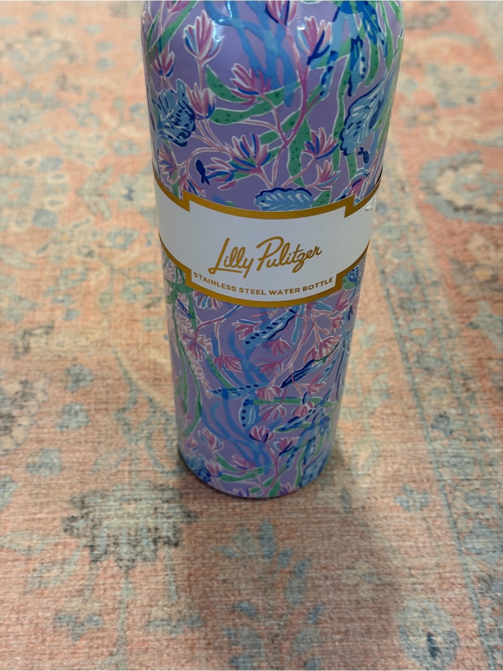Brand New Lilly Pulitzer Seacret Escape Stainless Steel Water Bottle - Picture 5 of 9
